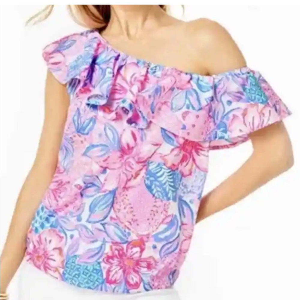 Lilly Pulitzer - size S.  Elsie one shoulder.  NWT.